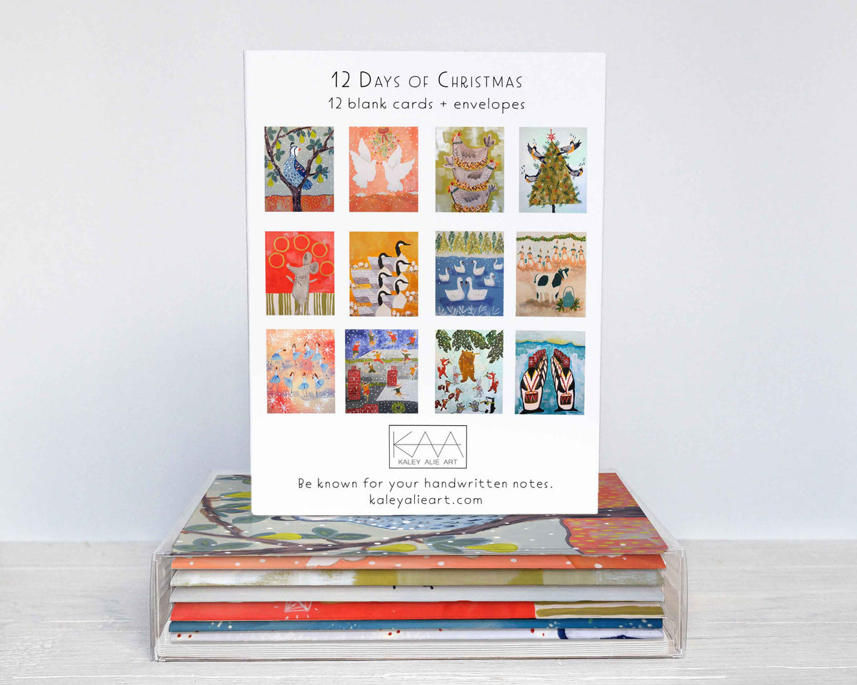 12 days of Christmas Assorted Greeting Cards
