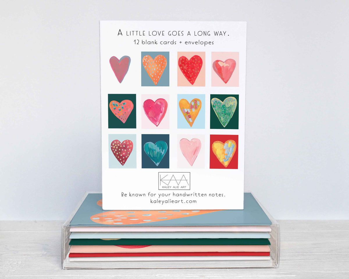 A Little Love Goes a Long Way Assorted Greeting Cards