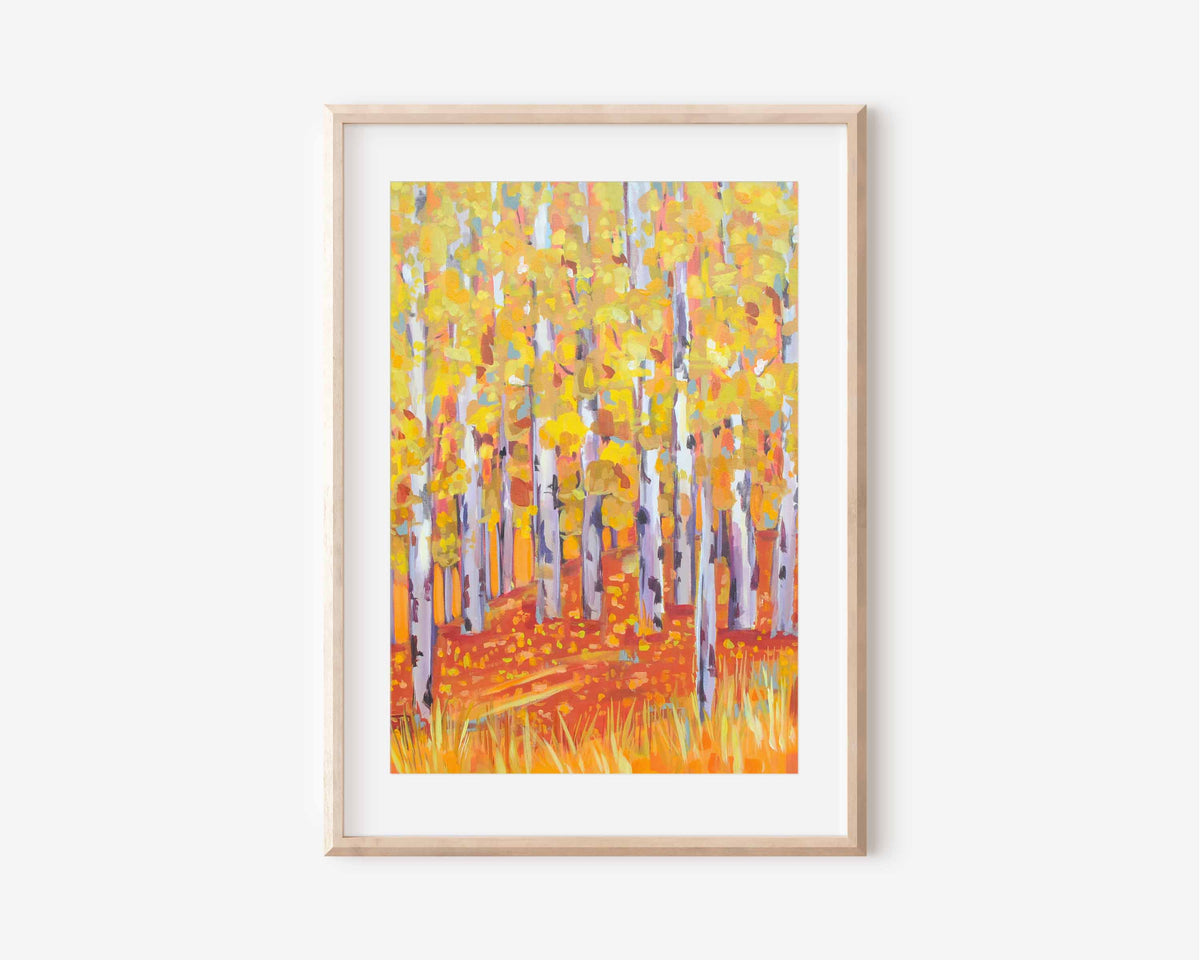 Aspen Grove Art Print