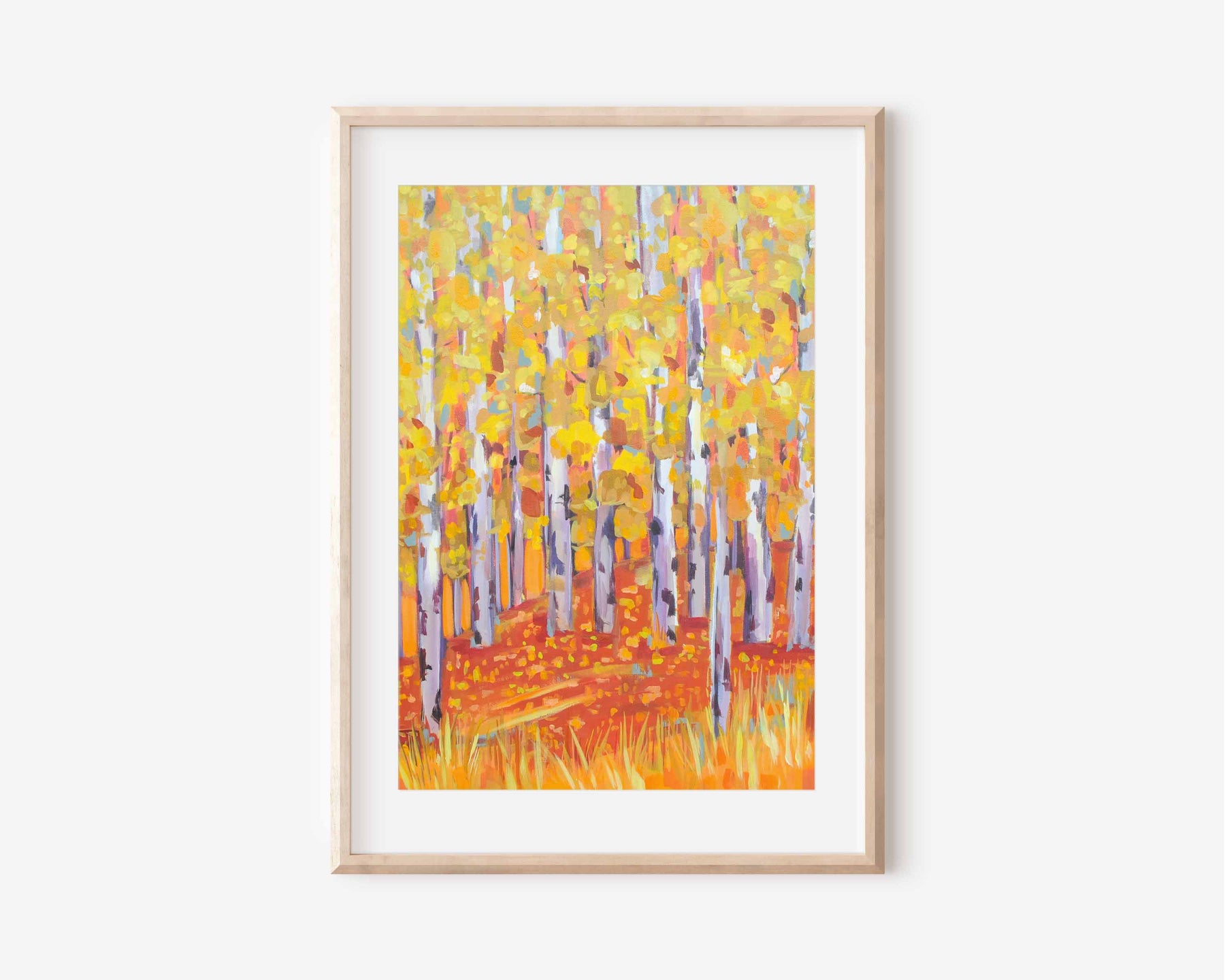 Aspen Grove Art Print