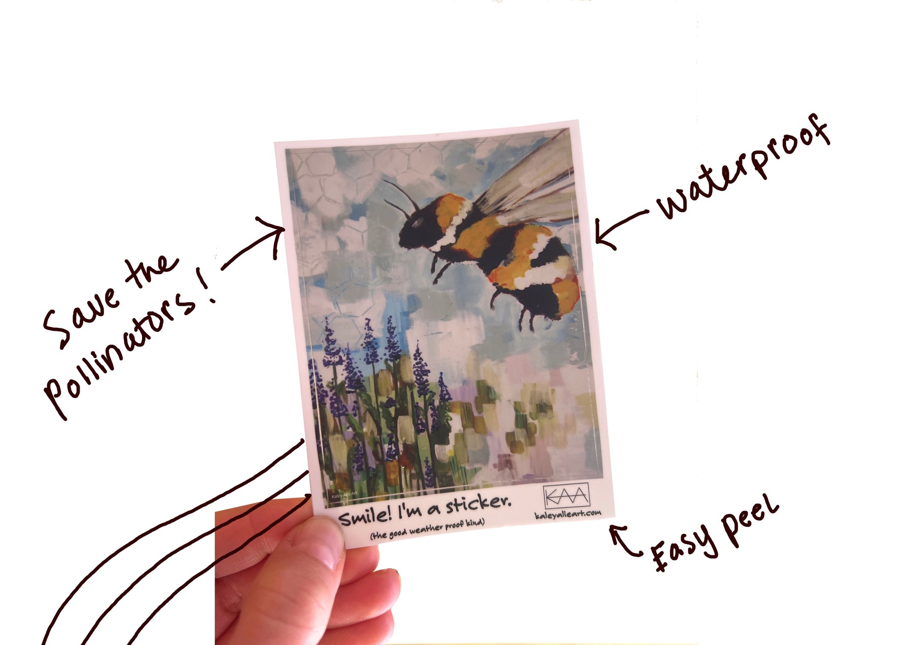 Bee Sticker