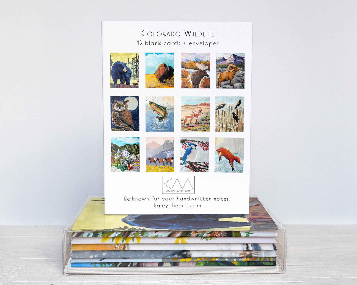 Colorado Wildlife Assorted Greeting Cards