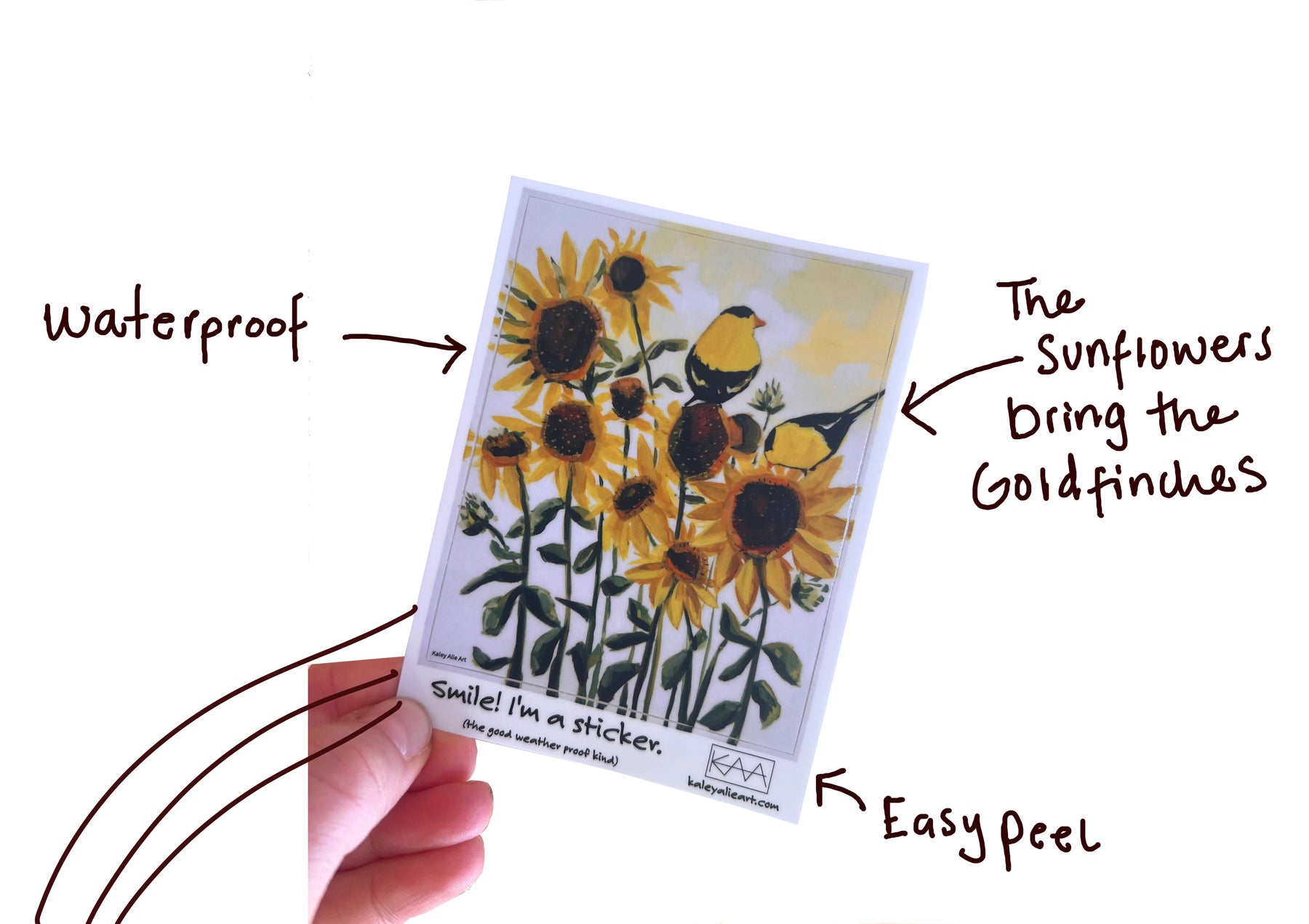 Goldfinches Sticker
