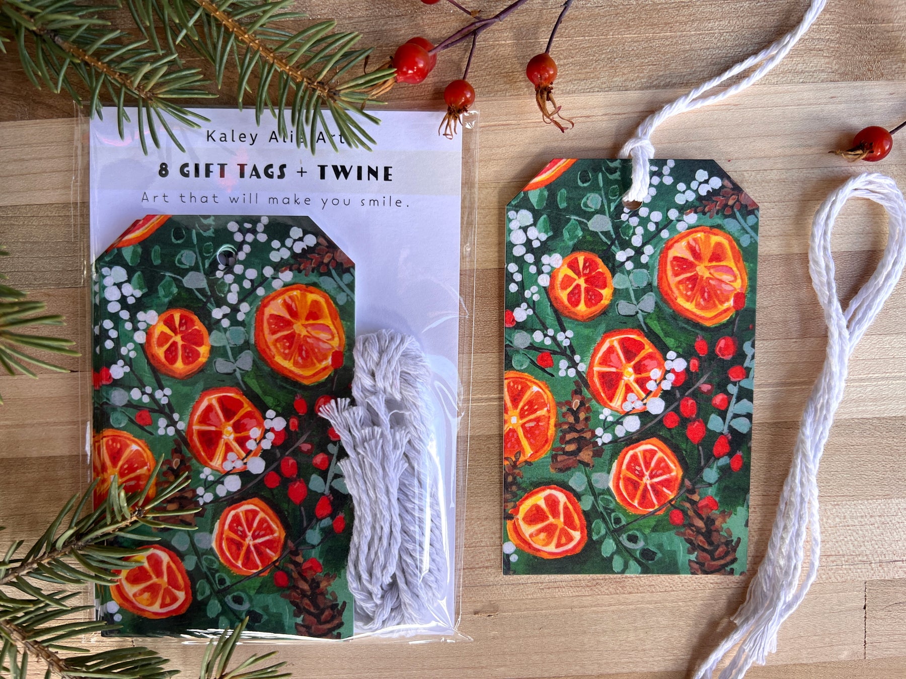 Holiday Potpourri Gift Tags