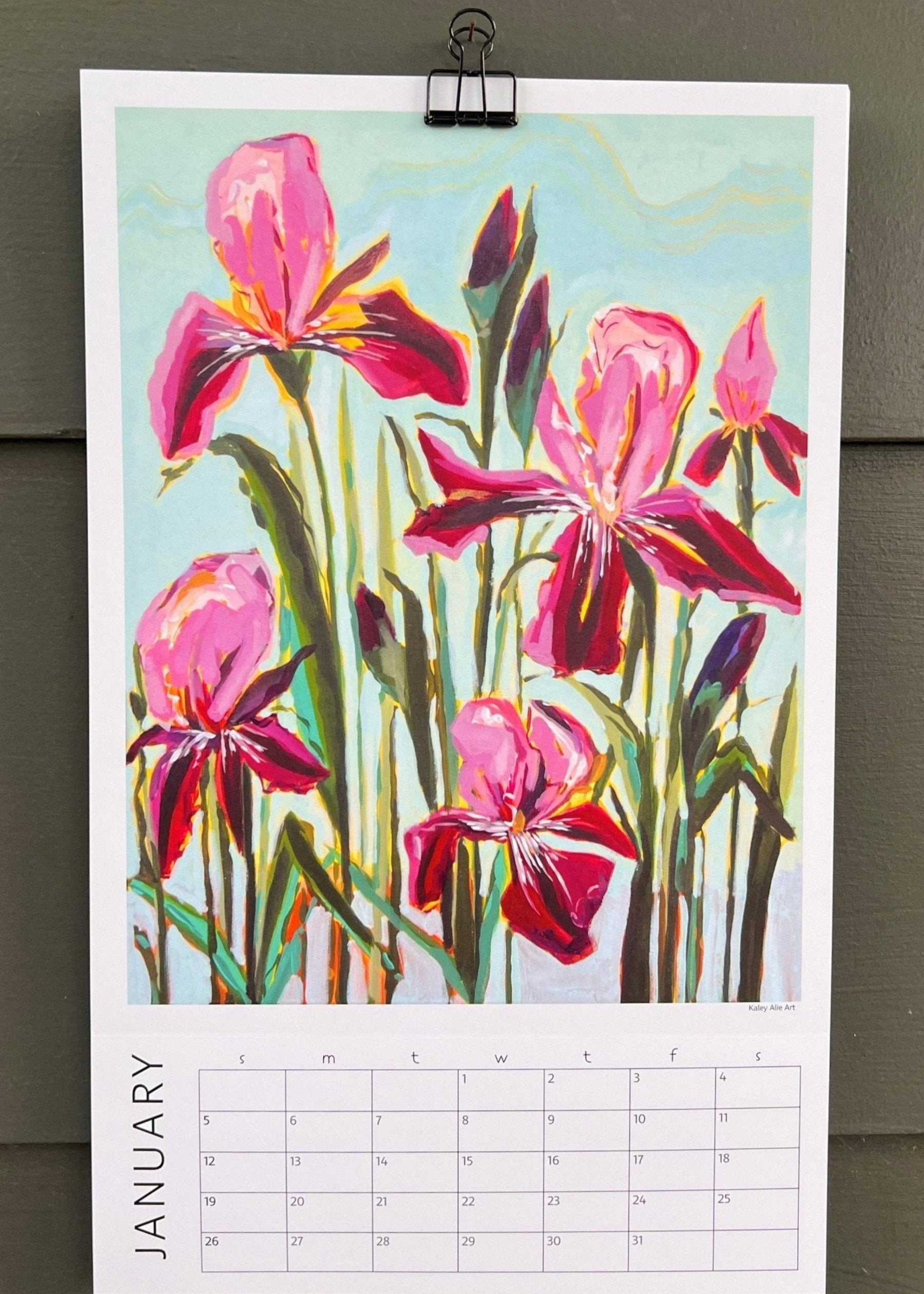 2025 Wall Calendar- BLOOM