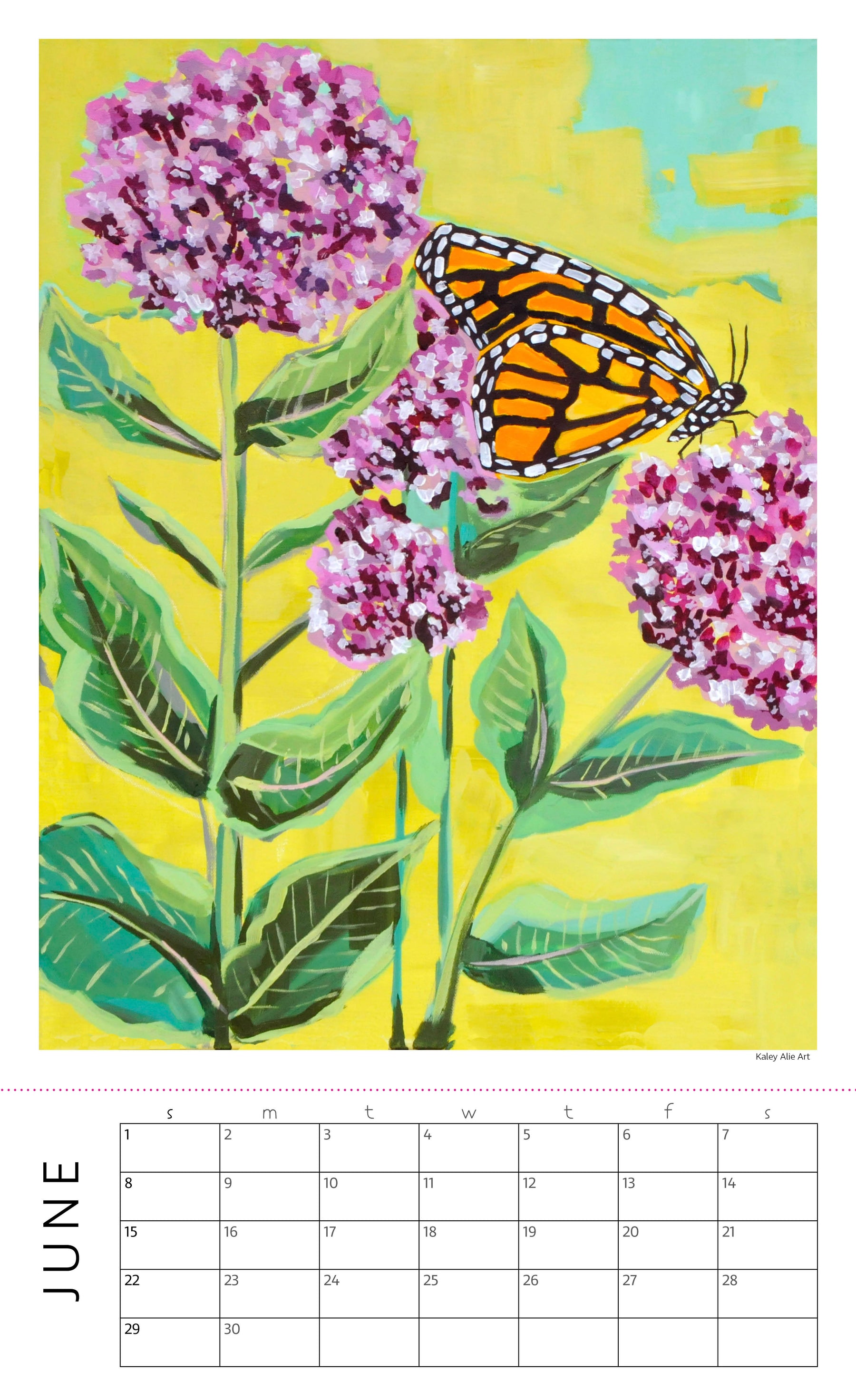 2025 Wall Calendar- BLOOM