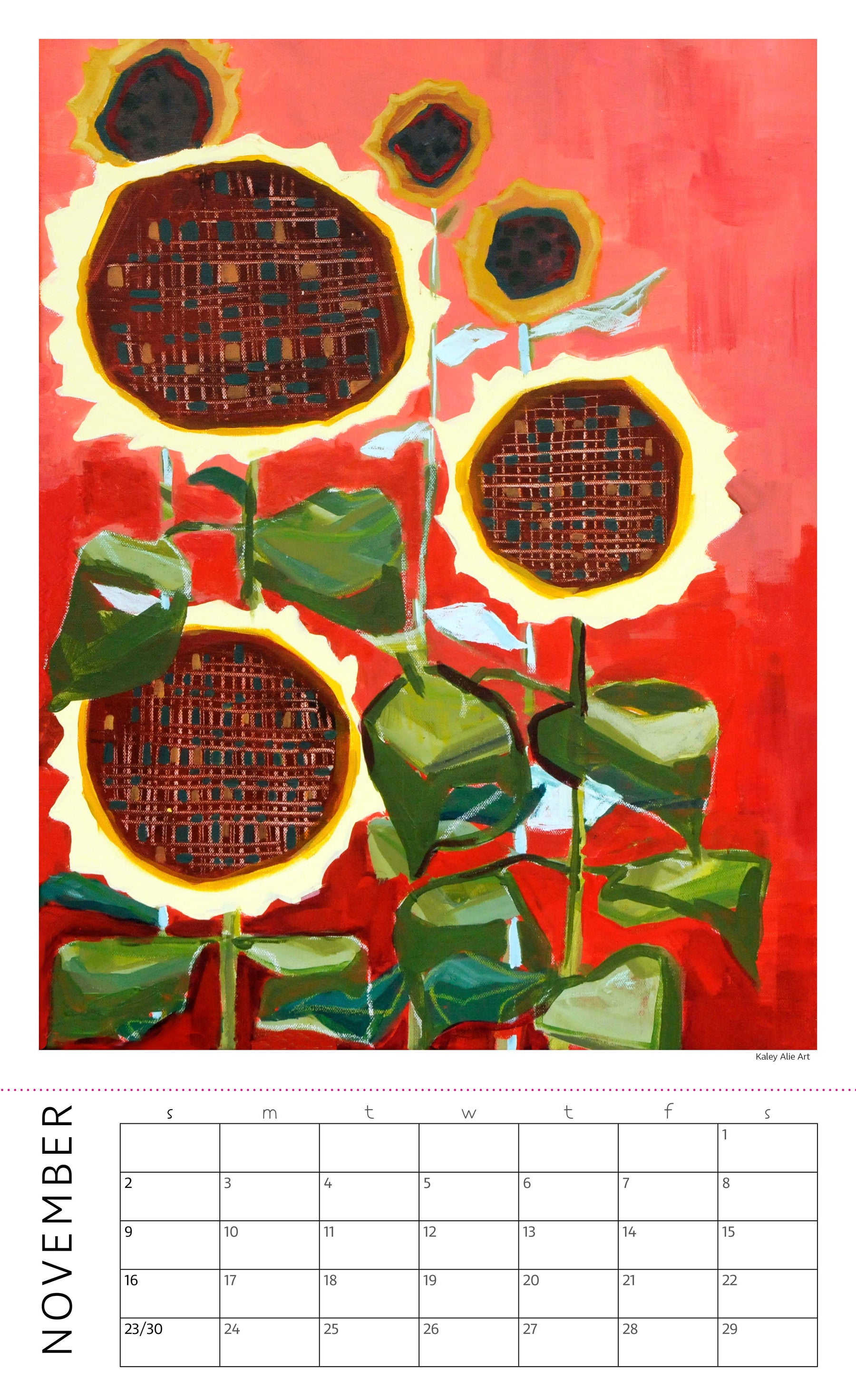 2025 Wall Calendar- BLOOM