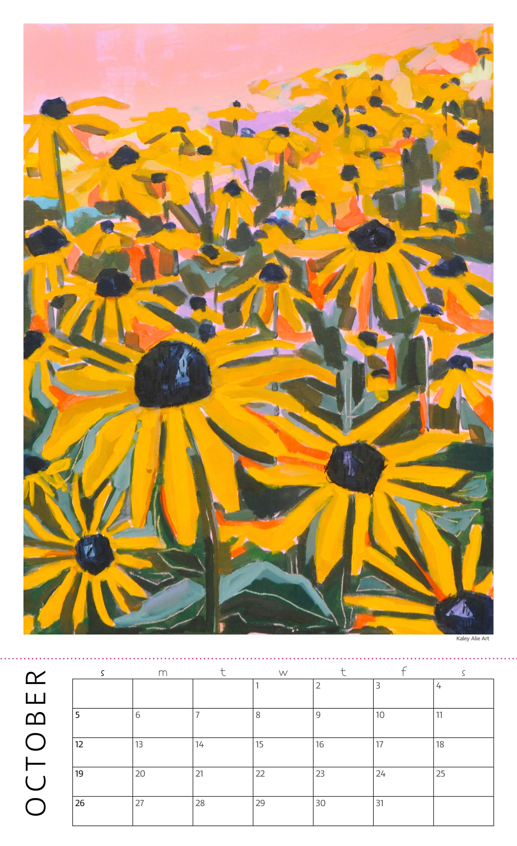 2025 Wall Calendar- BLOOM
