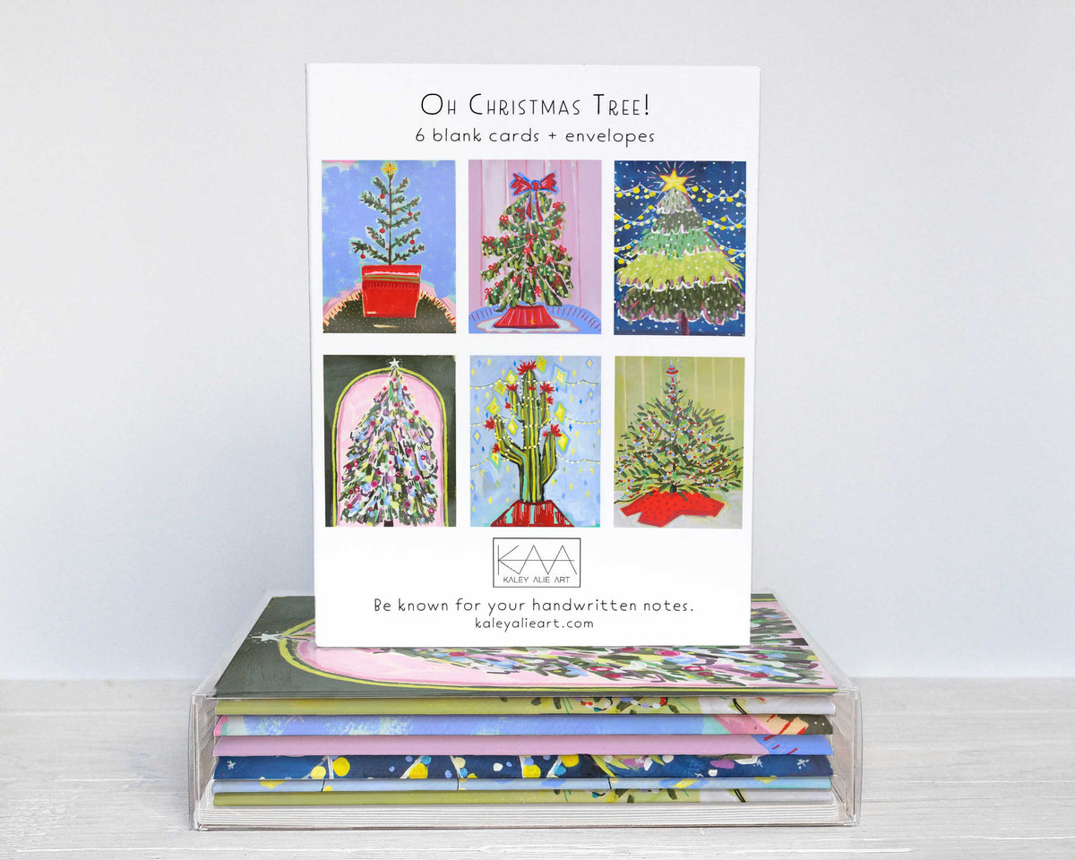 Oh Christmas Tree Assorted Greeting Cards