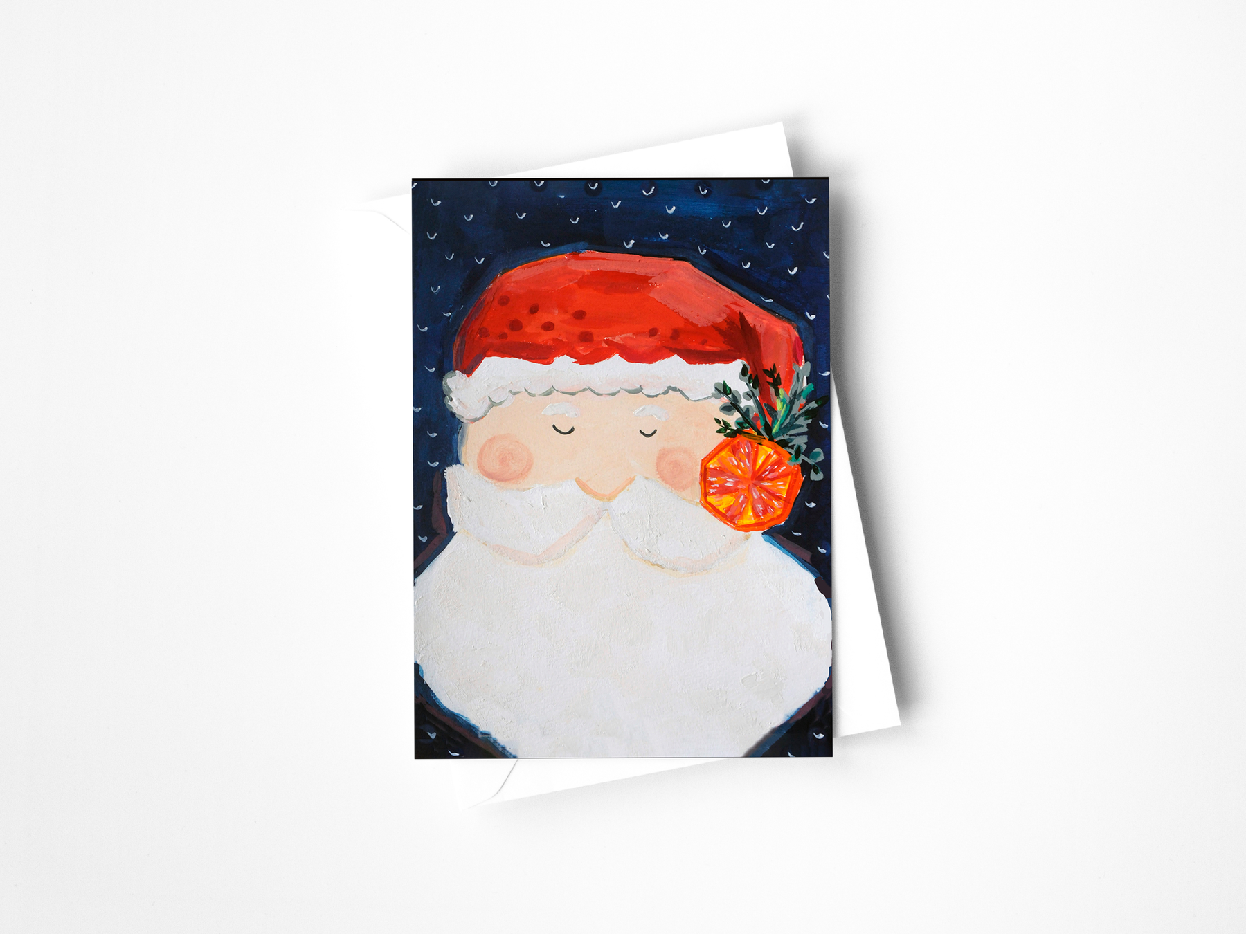 Oranges For Santa Card