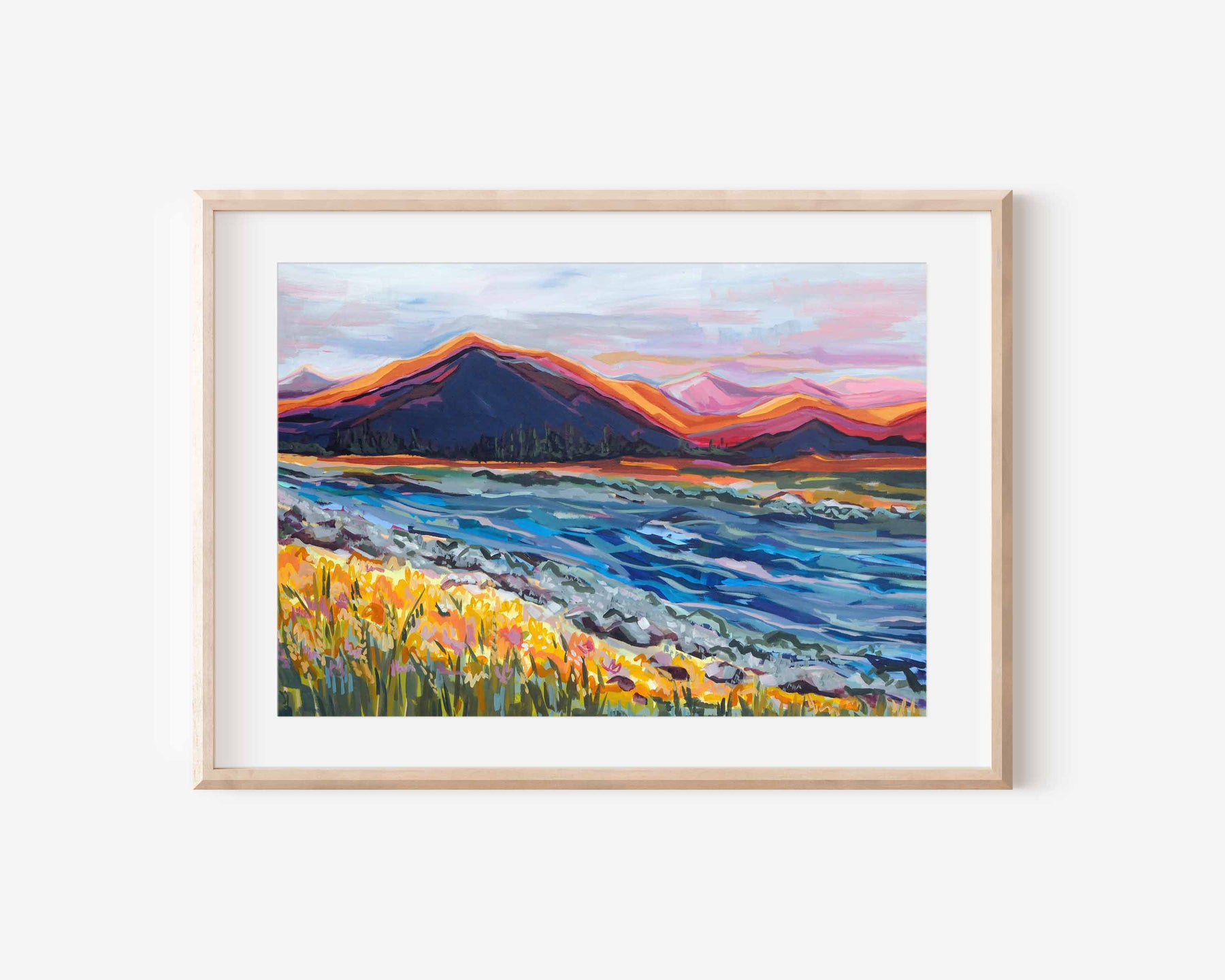 Rainbow River Art Print
