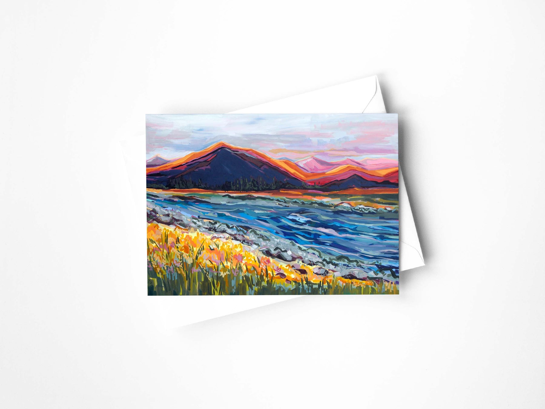 Rainbow River Greeting Card