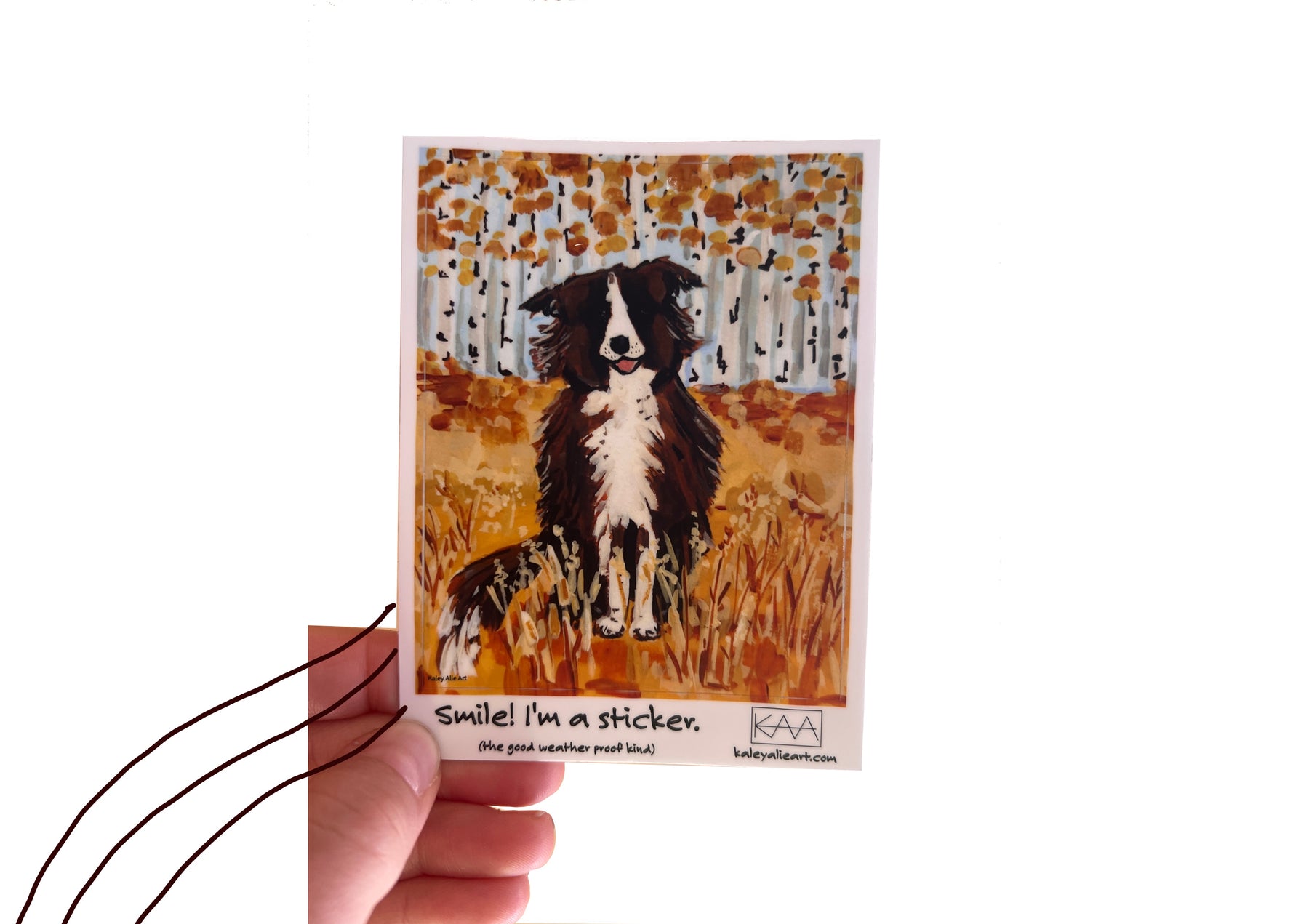 Trail Dog Sticker