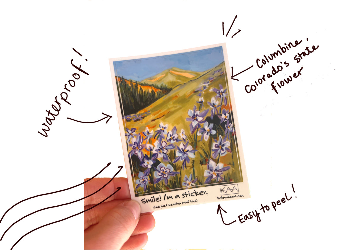 Columbine Sticker