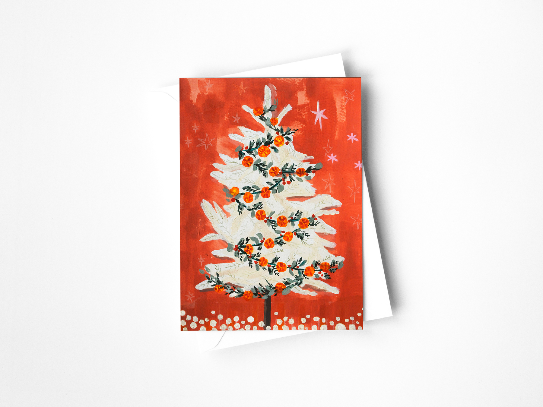 Vintage Tree Card