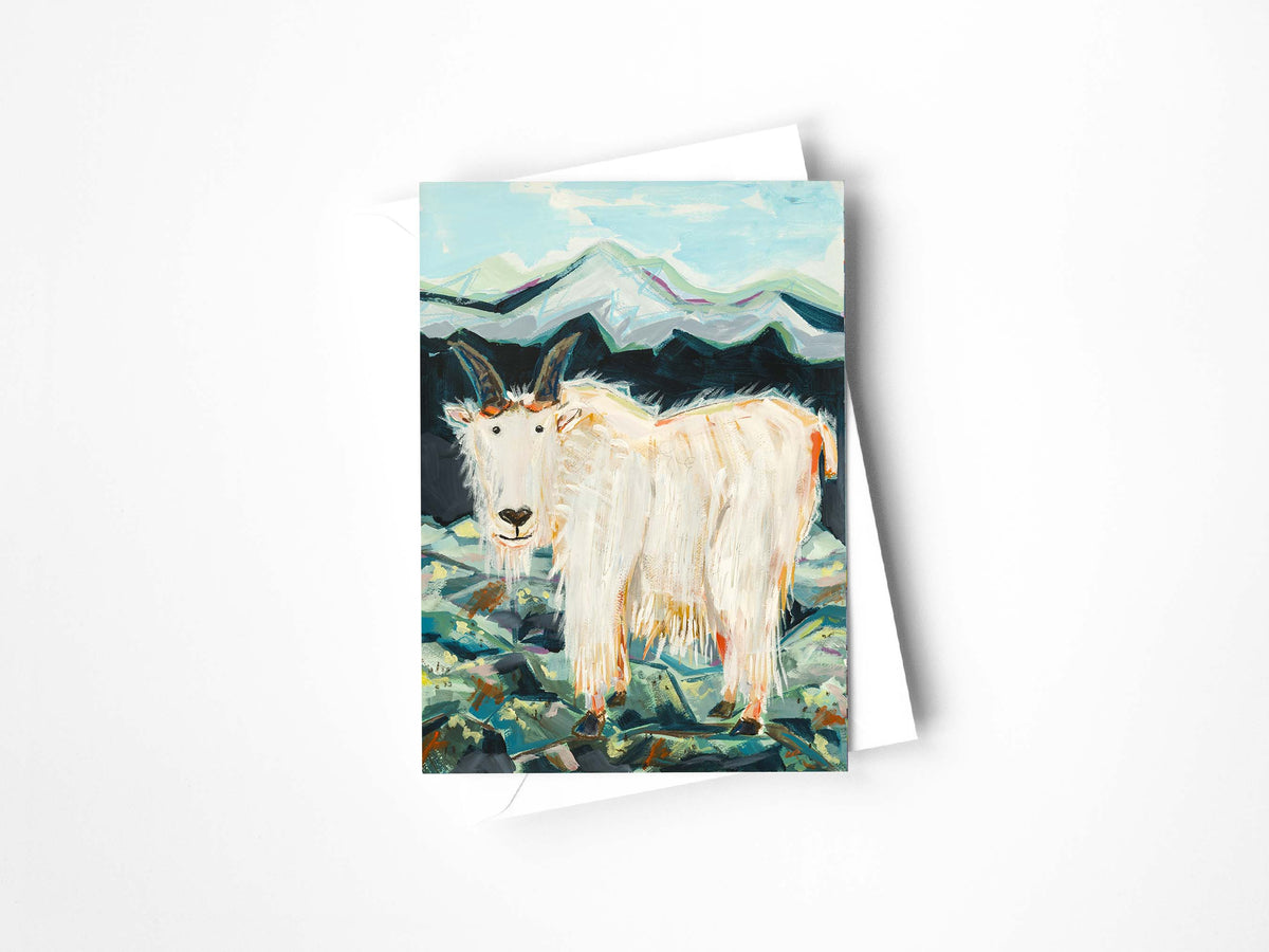 The G.O.A.T. Greeting Card