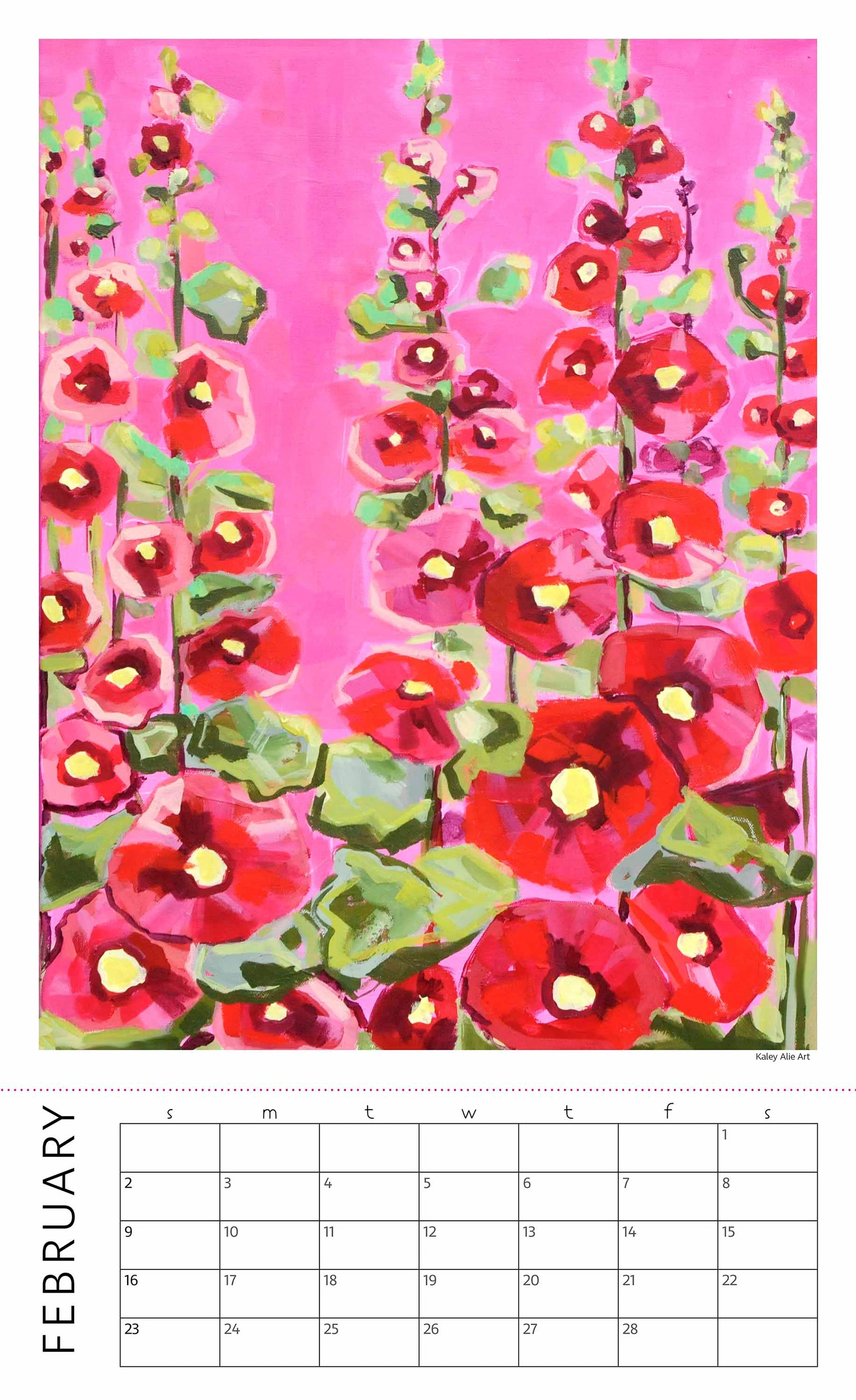 2025 Wall Calendar- BLOOM