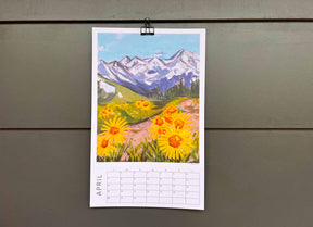 2024  Wall Calendar- Wild Mountain Places