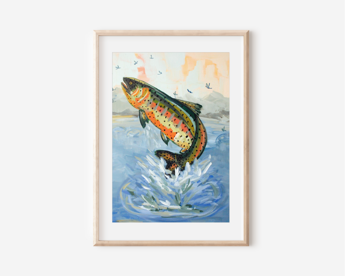 Cutthroat Art Print