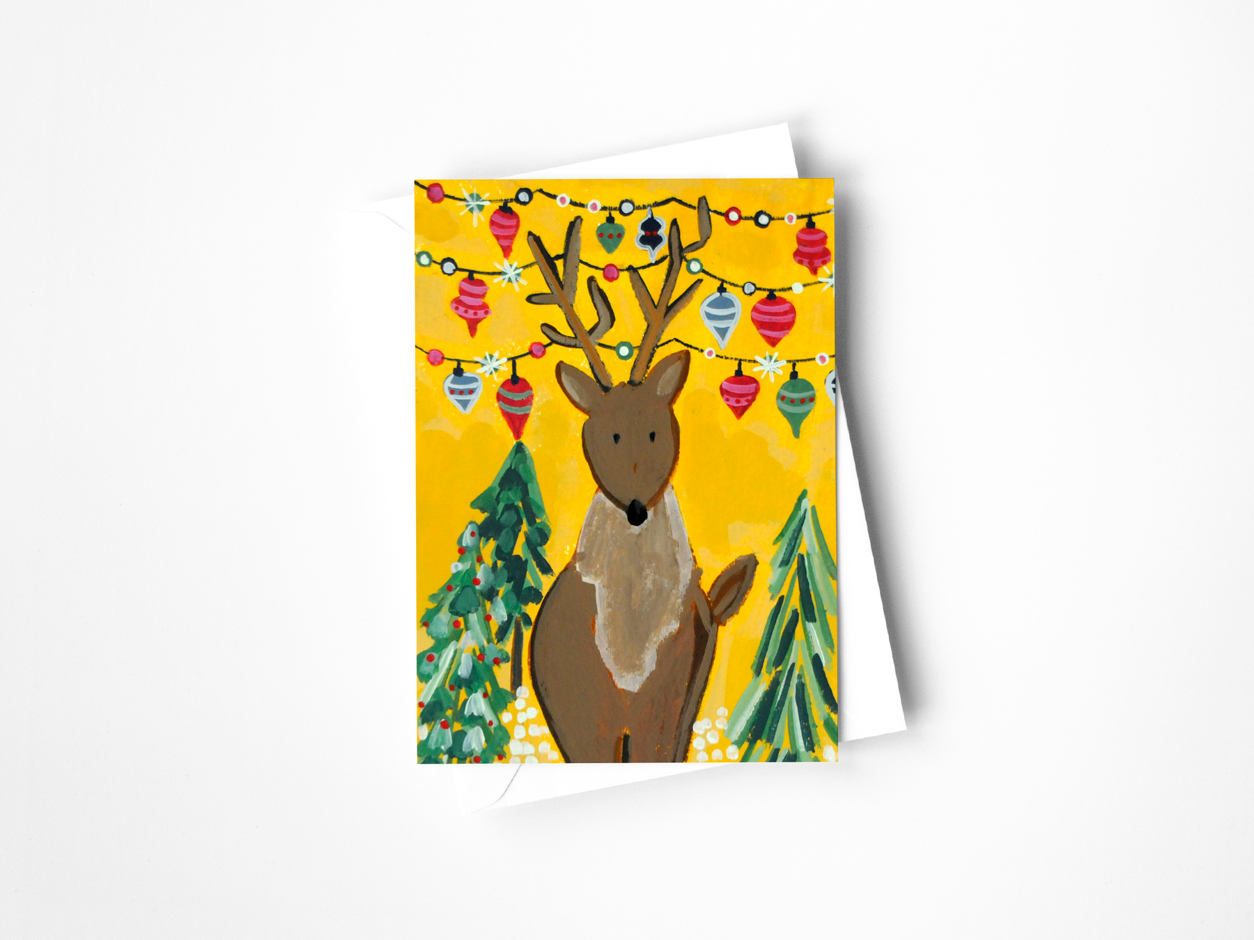 Eight Little Reindeer Assorted Greeting Cards