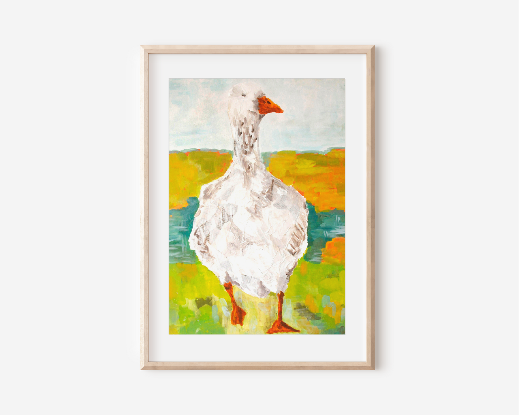 Goose Art Print