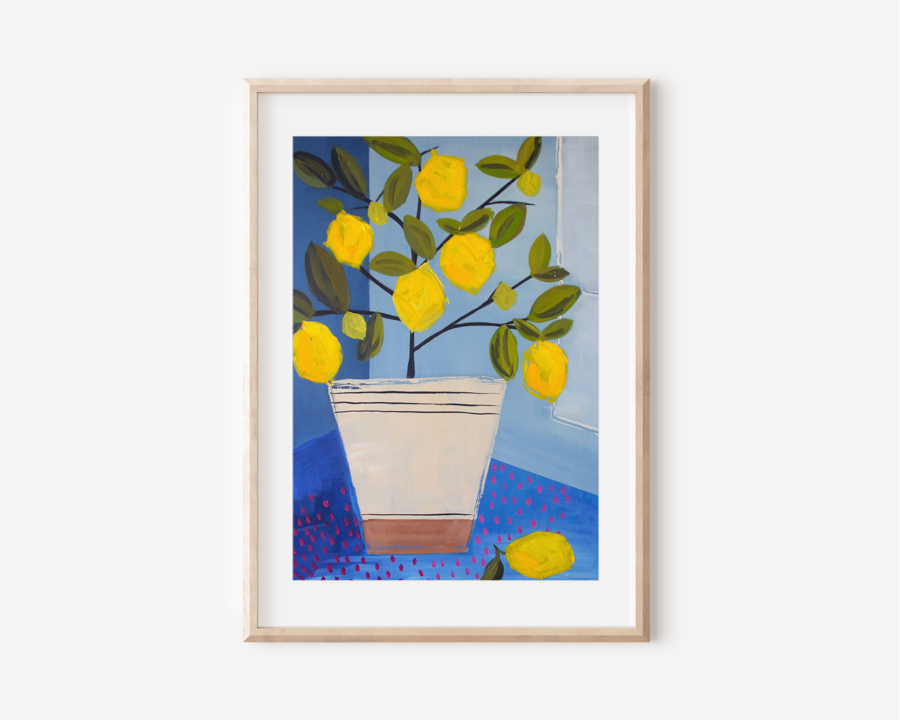 Lemon Tree Art Print