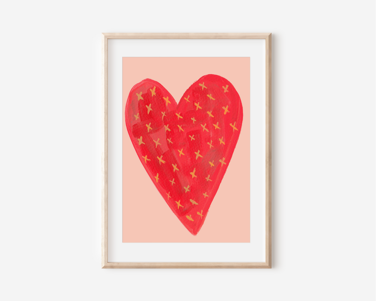 Little Kisses Art Print