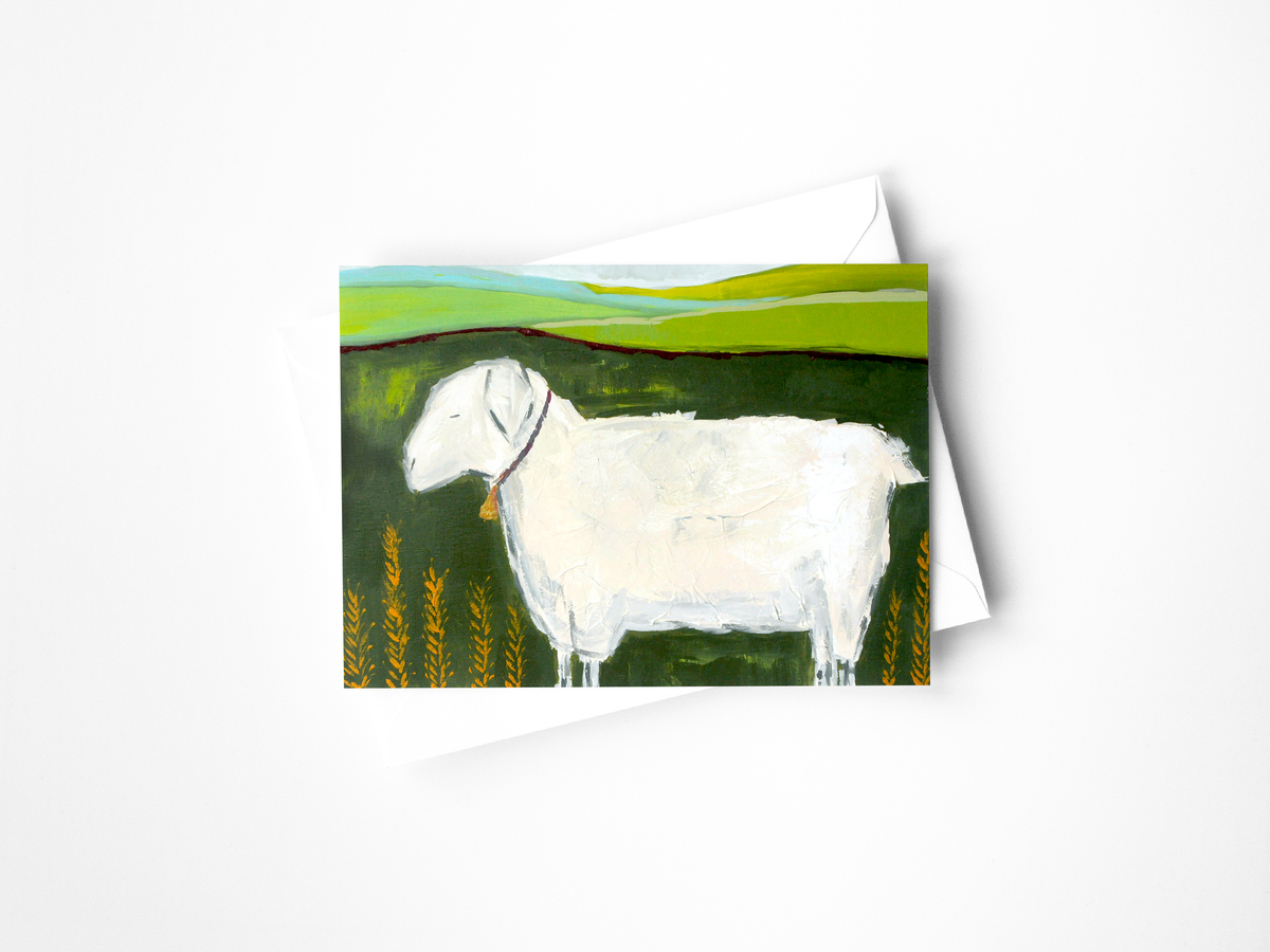Mama Sheep Greeting Card