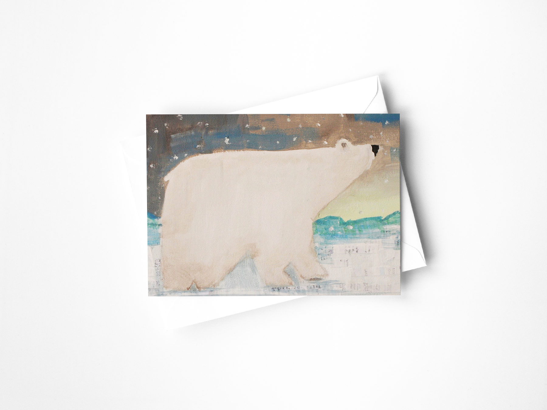 Polar Bear Greeting Card