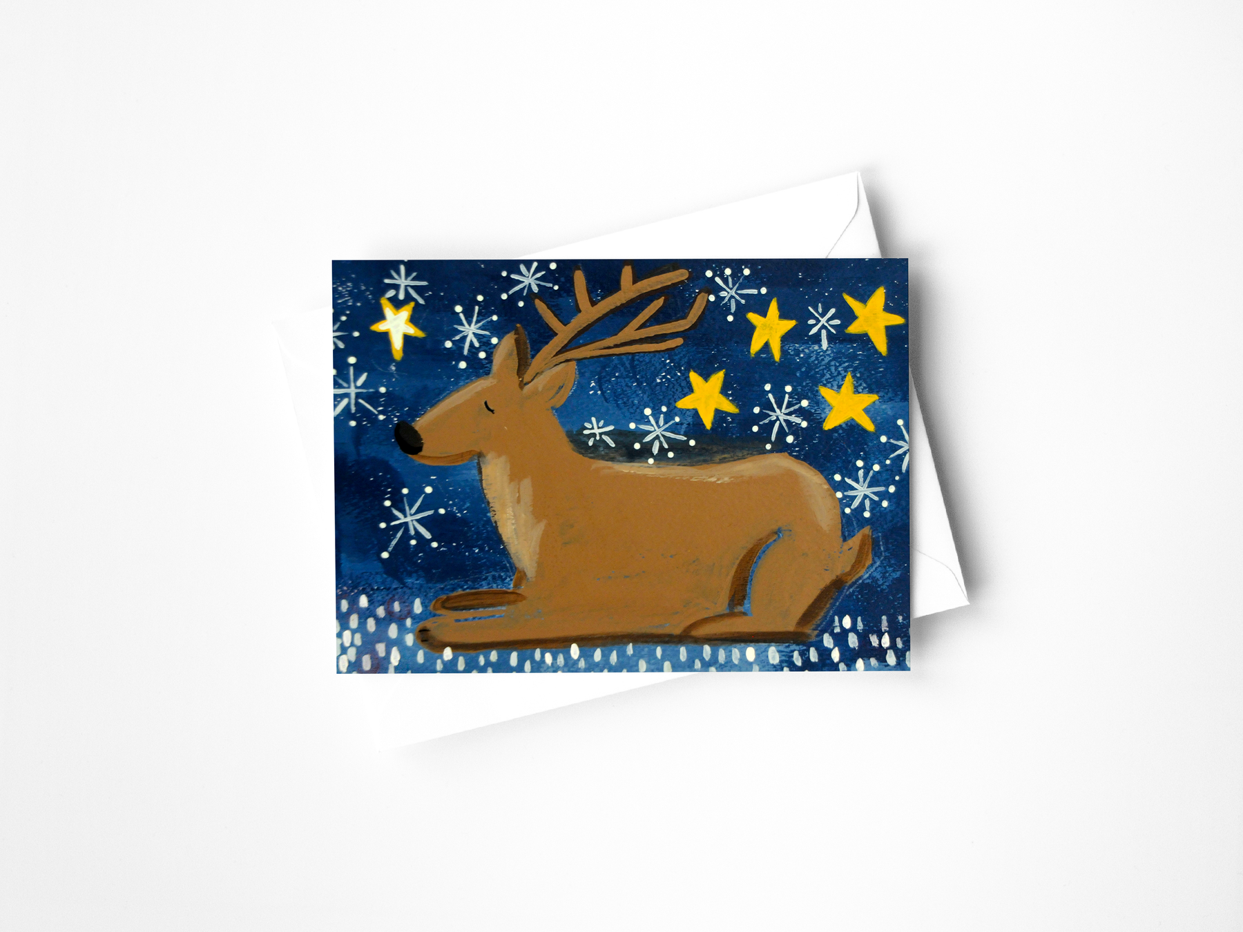 Eight Little Reindeer Assorted Greeting Cards
