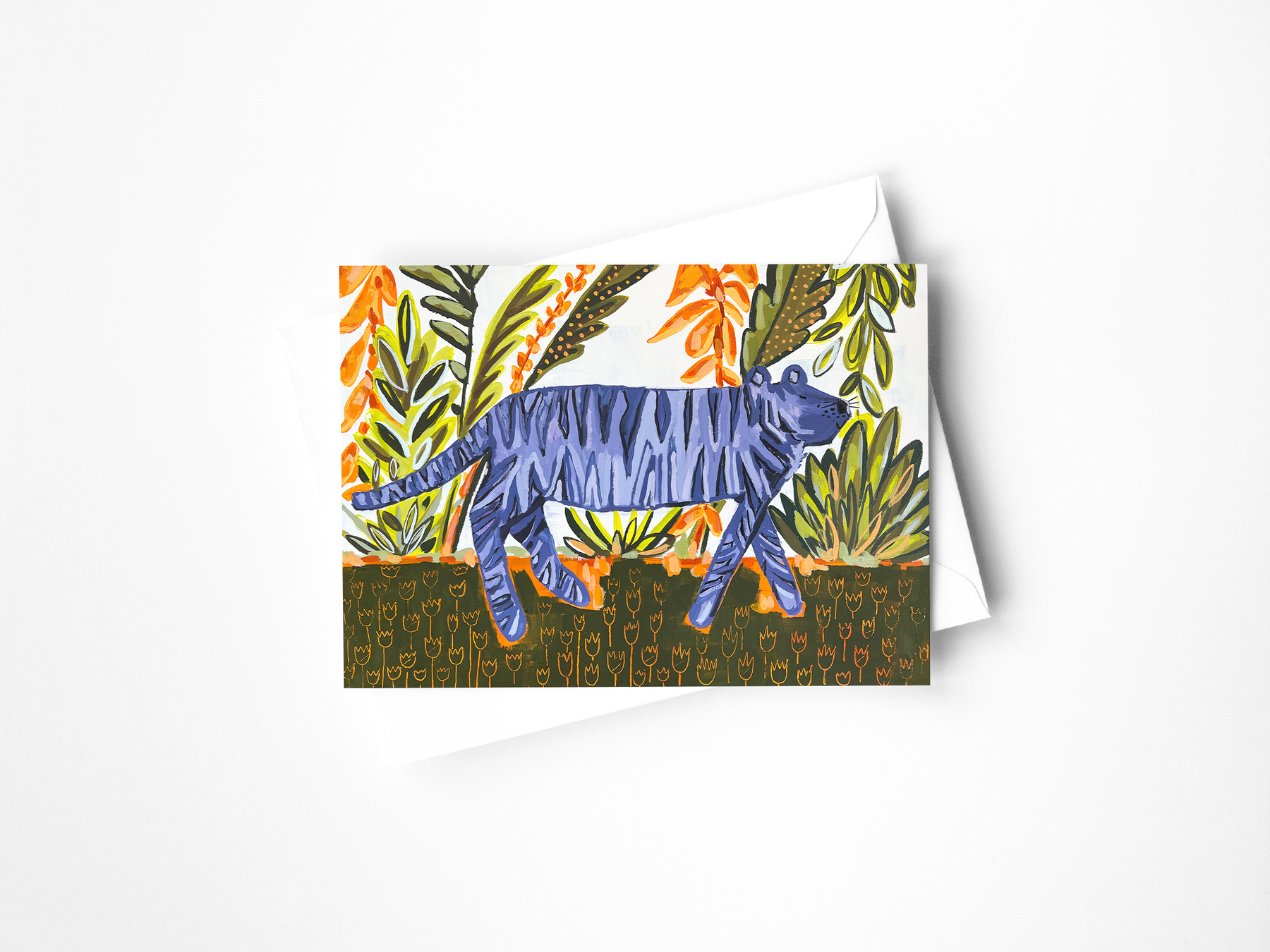 Year of the Tiger Greeting Card