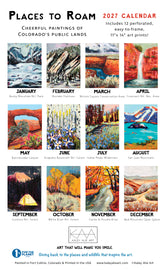 PRE-ORDER: 2027 Wall Calendar + 12 Art Prints