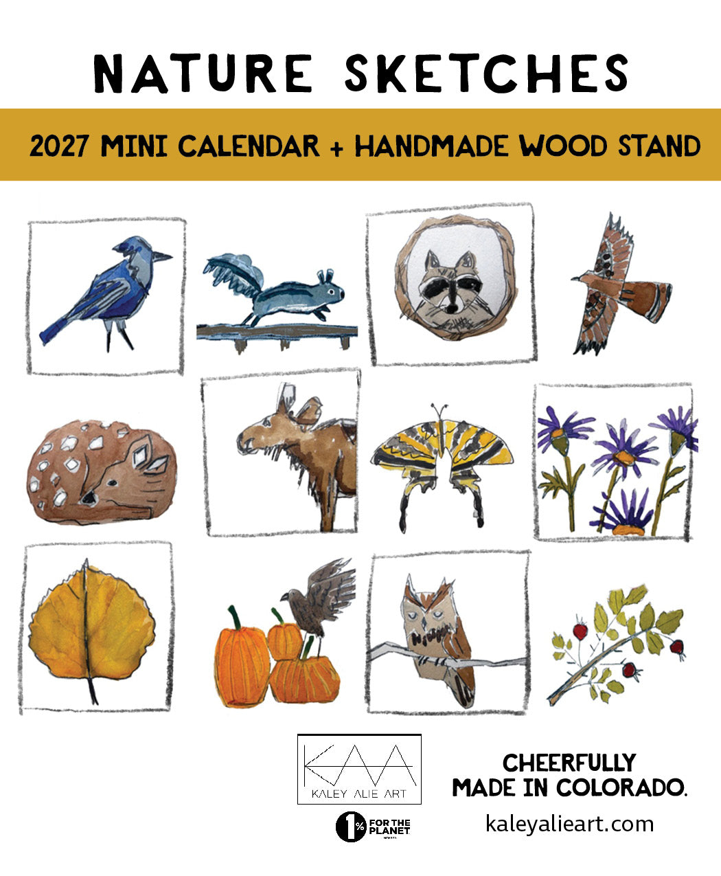 PRE-ORDER: REFILL PAGES  2027 Mini Desk Calendar