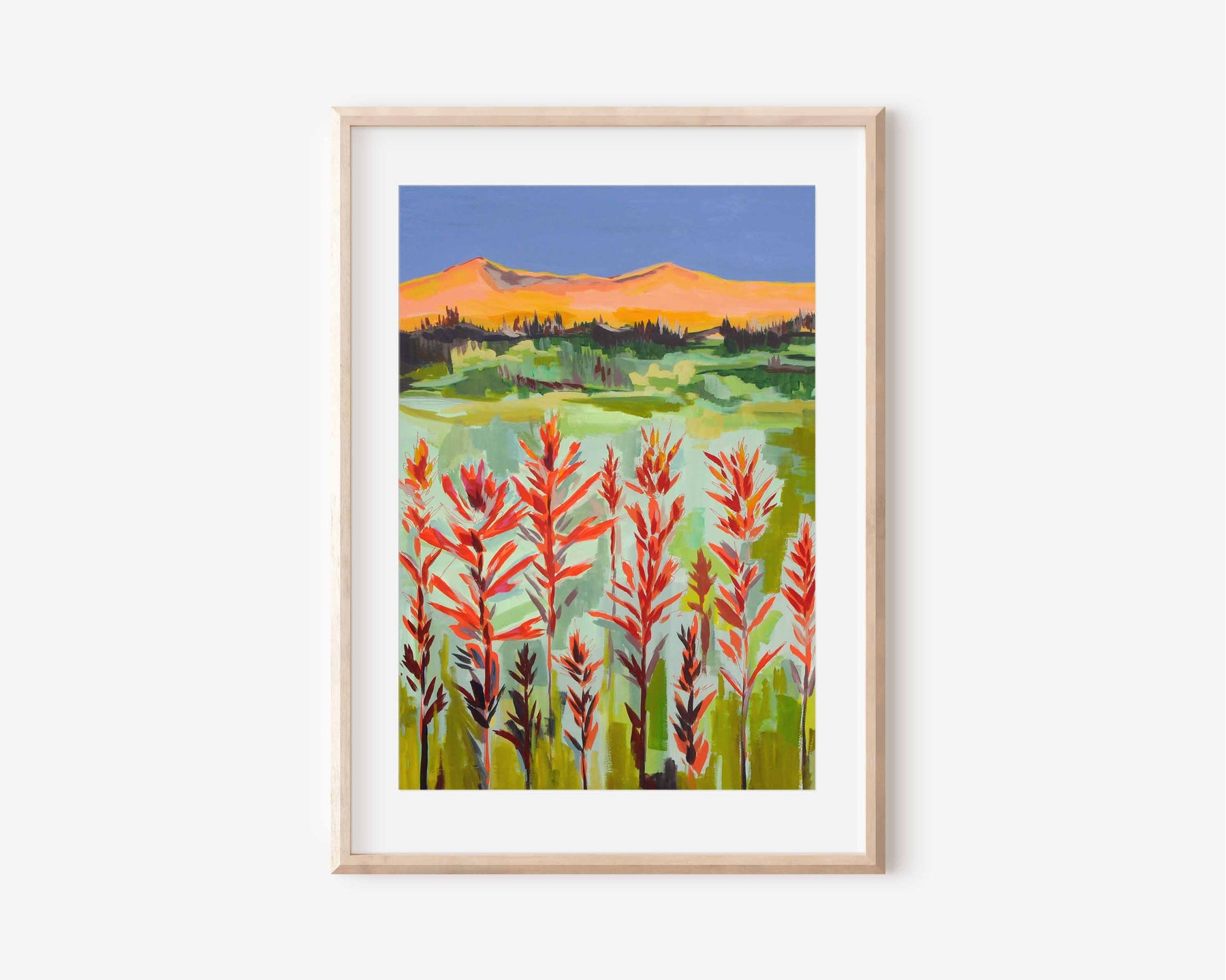 Alpenglow Art Print