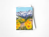 Alpine Trail Greeting Card