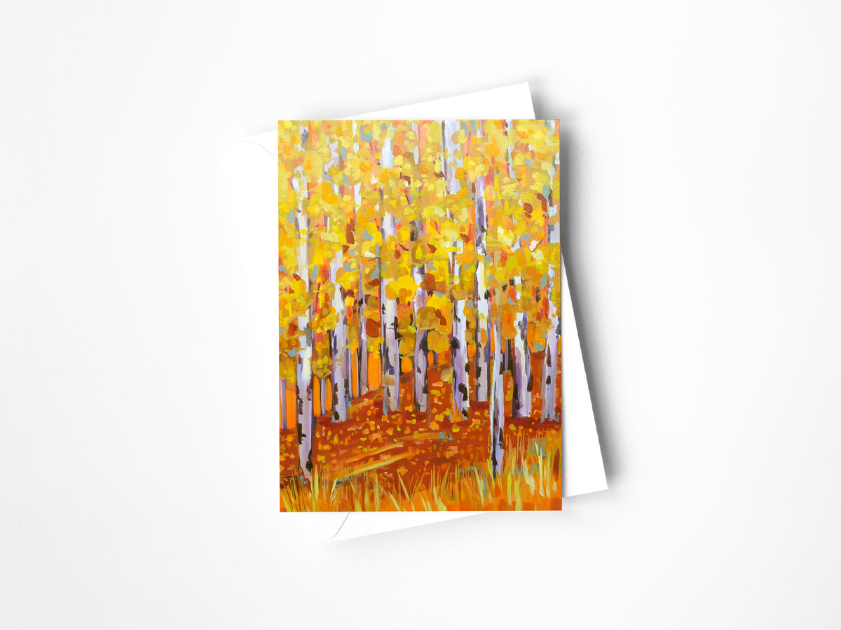 Aspen Grove Greeting Card