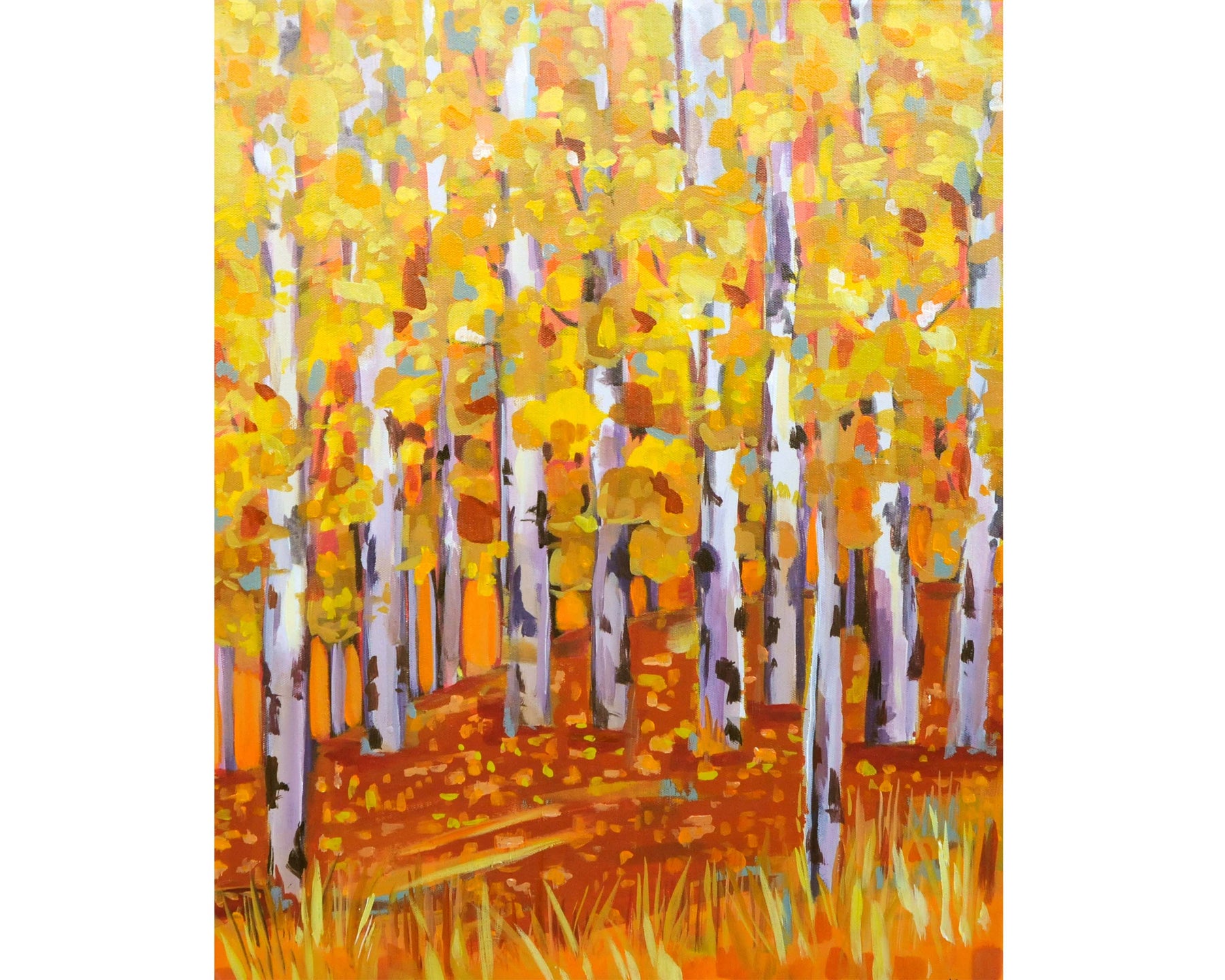 Aspen Grove Original Painting