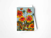 Blanket Flowers Greeting Card