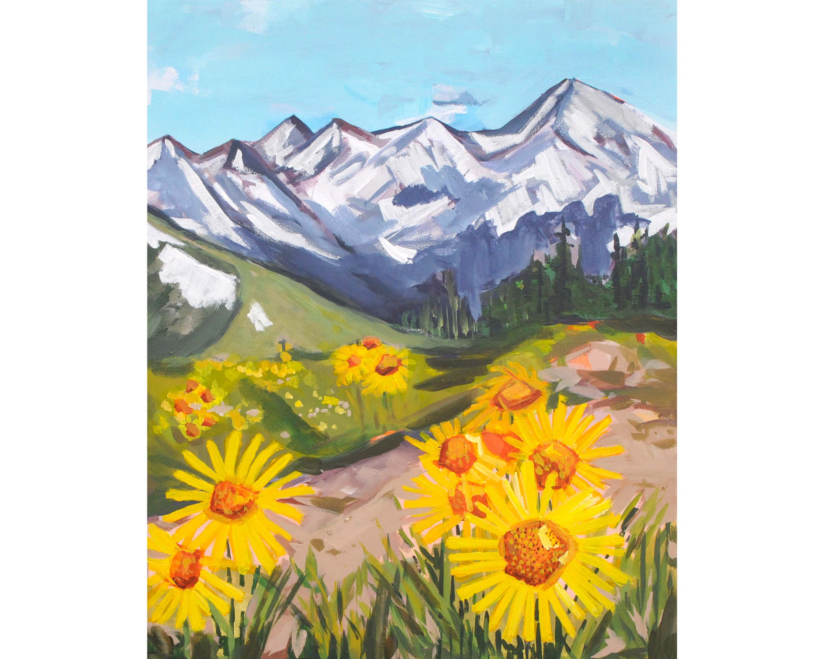 Colorado Trail Original Painting