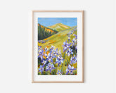 Columbine Meadows Art Print