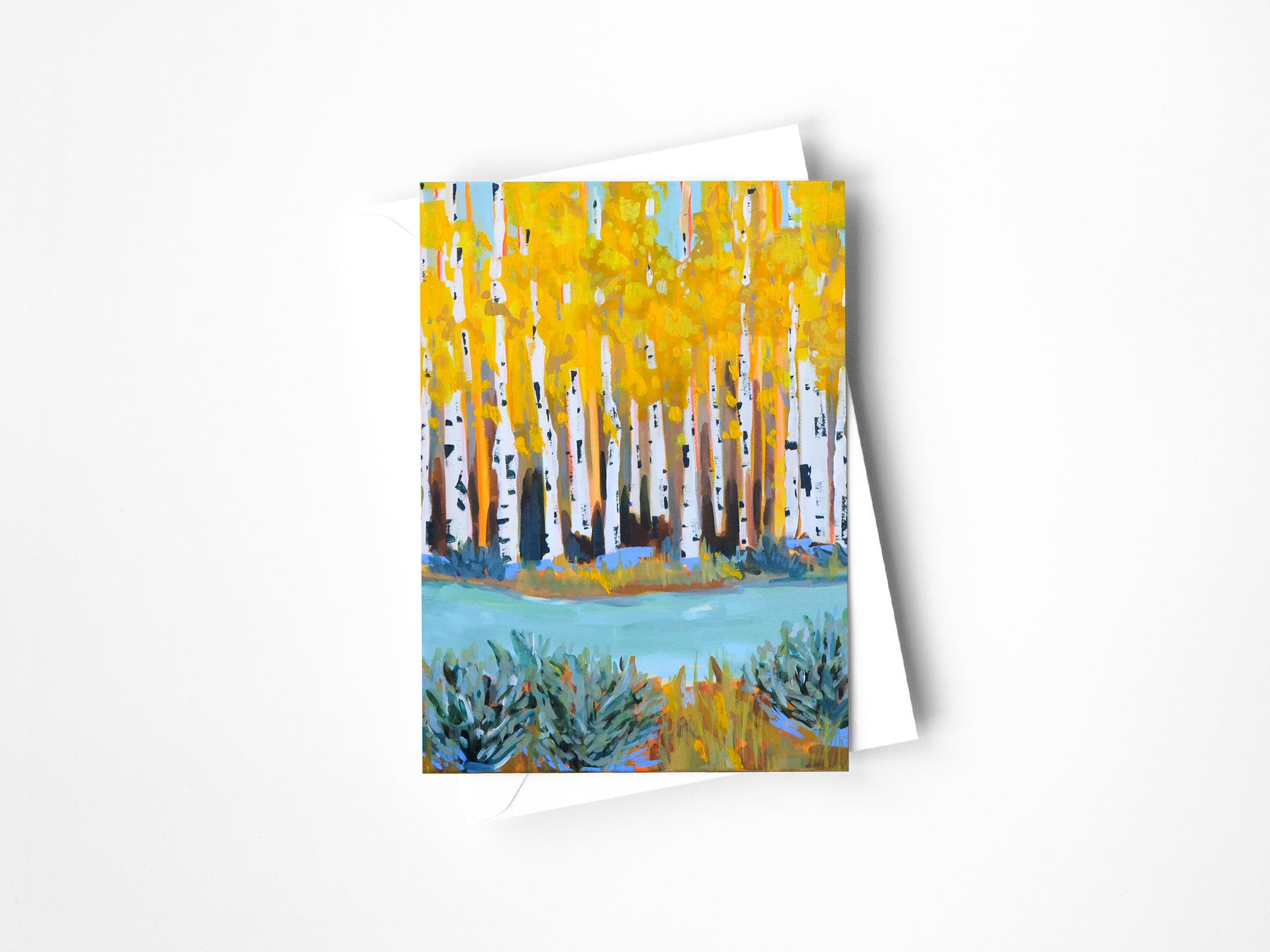 Creekside Color Greeting Card