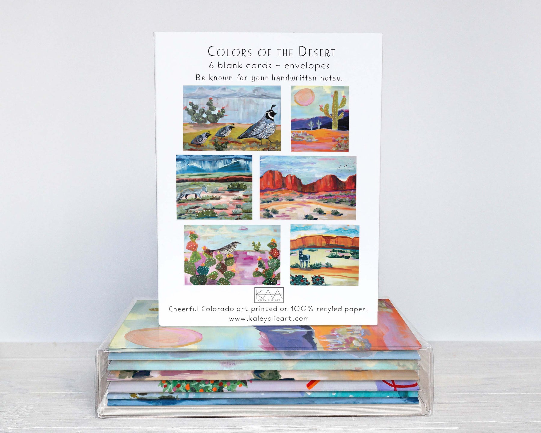 Desert Collection Assorted Greeting Cards