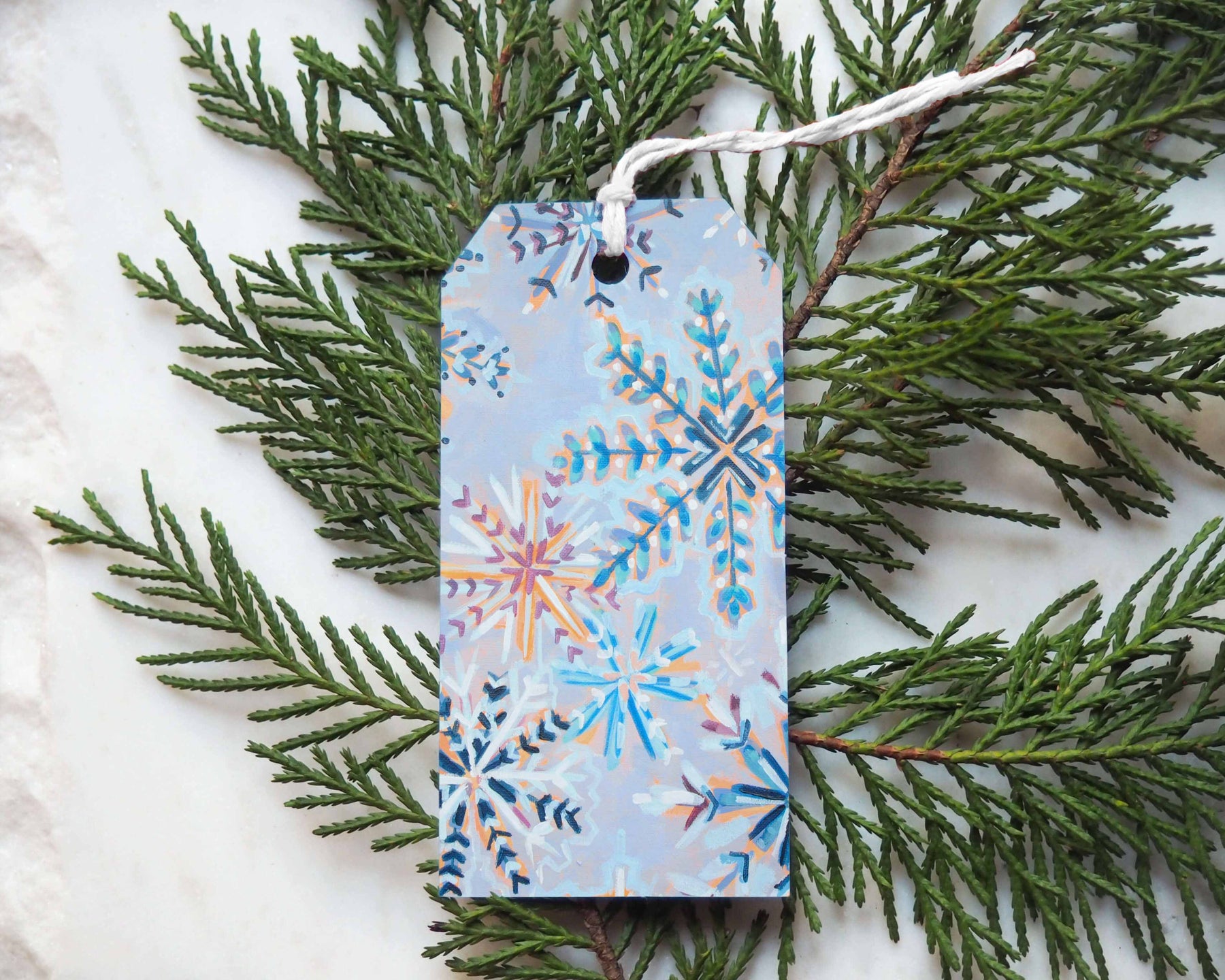 Snowflakes- Set of 8 Gift Tags