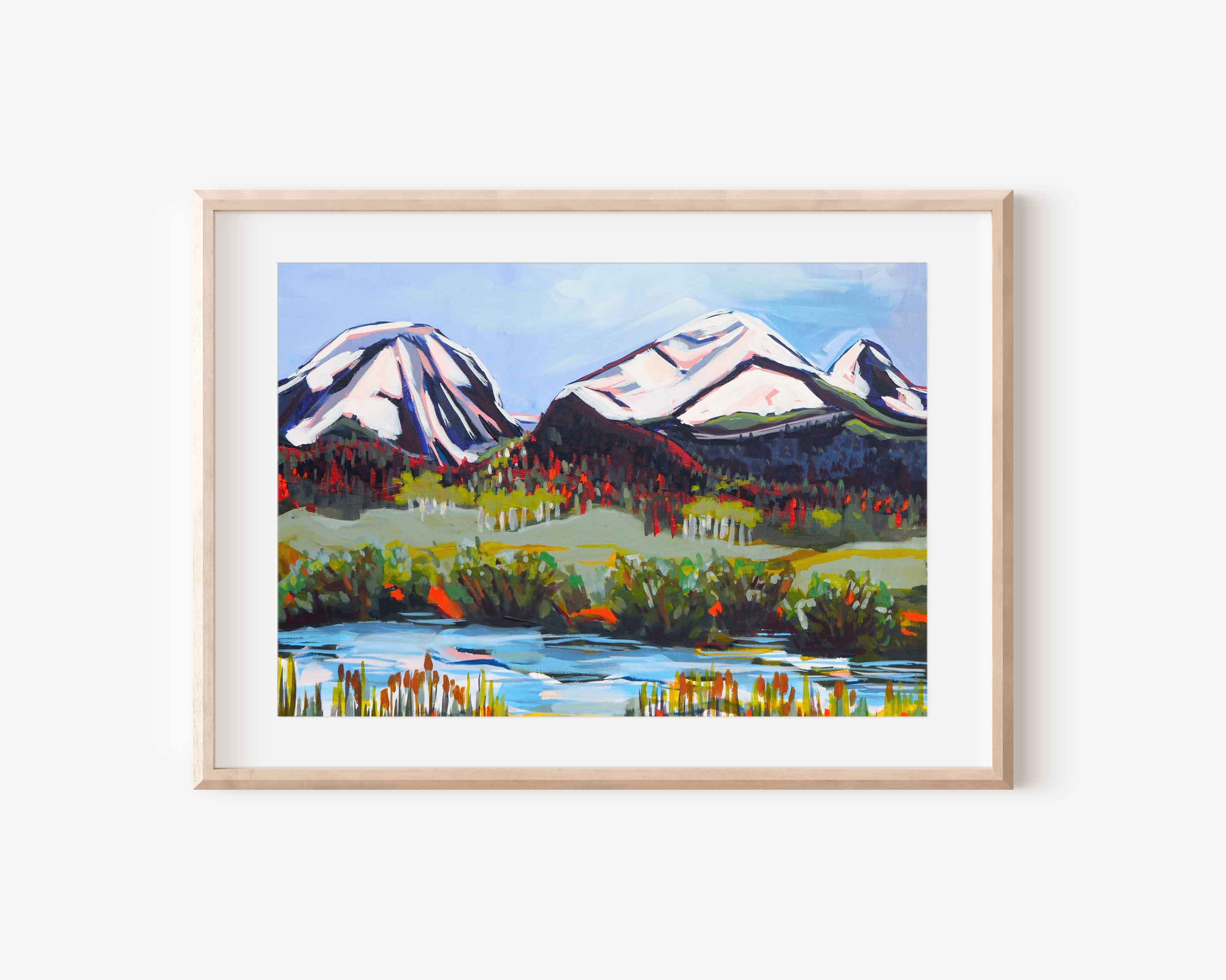 Gore Range Art Print