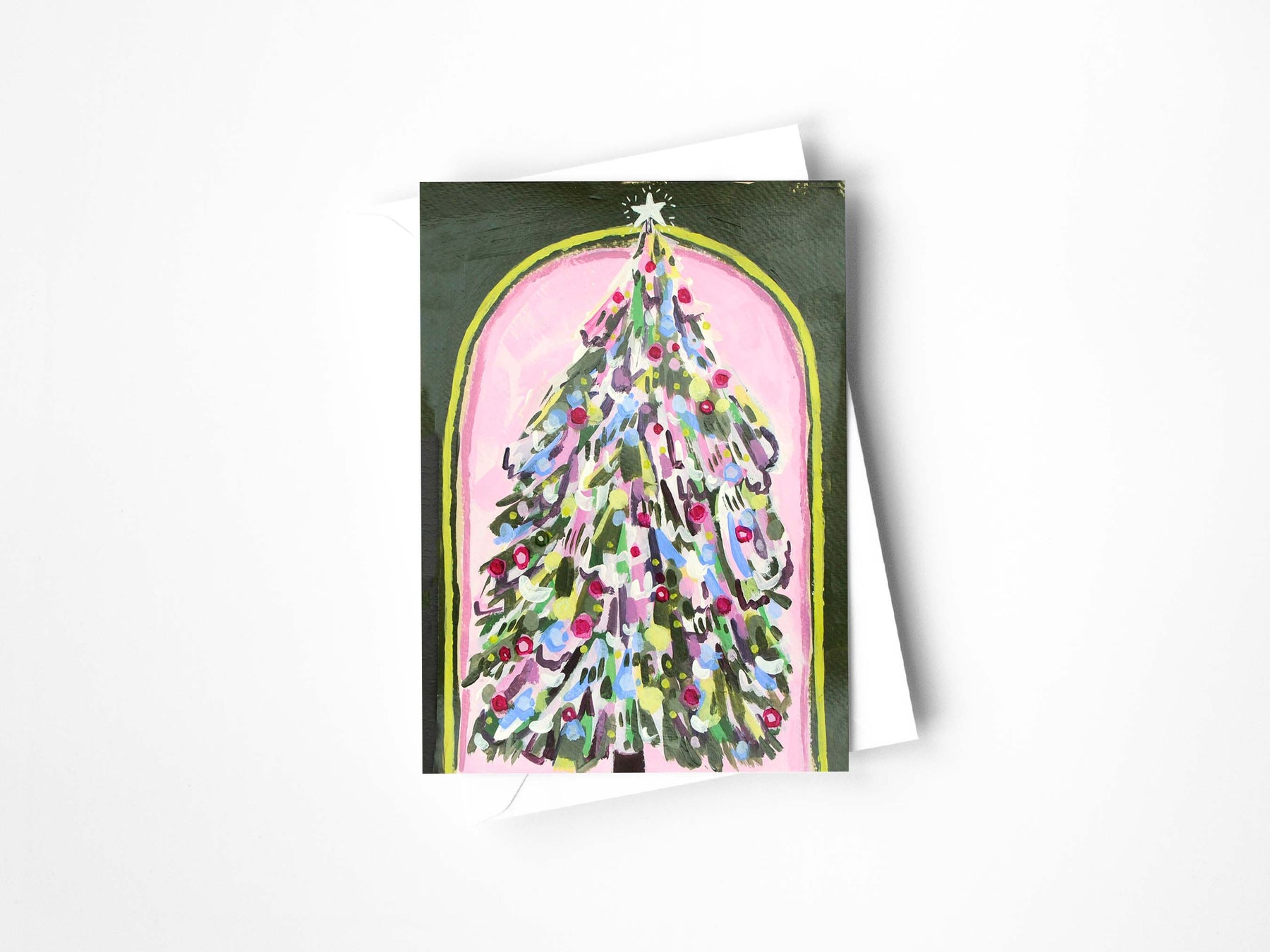 Dressed In Holiday Style Greeting Card