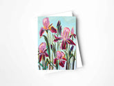 Iris Greeting Card