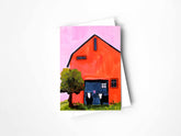 Love in the Barn Greeting Card