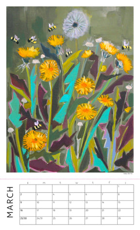 2025  Wall Calendar- BLOOM