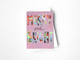 Merry and Bright Greeting Card