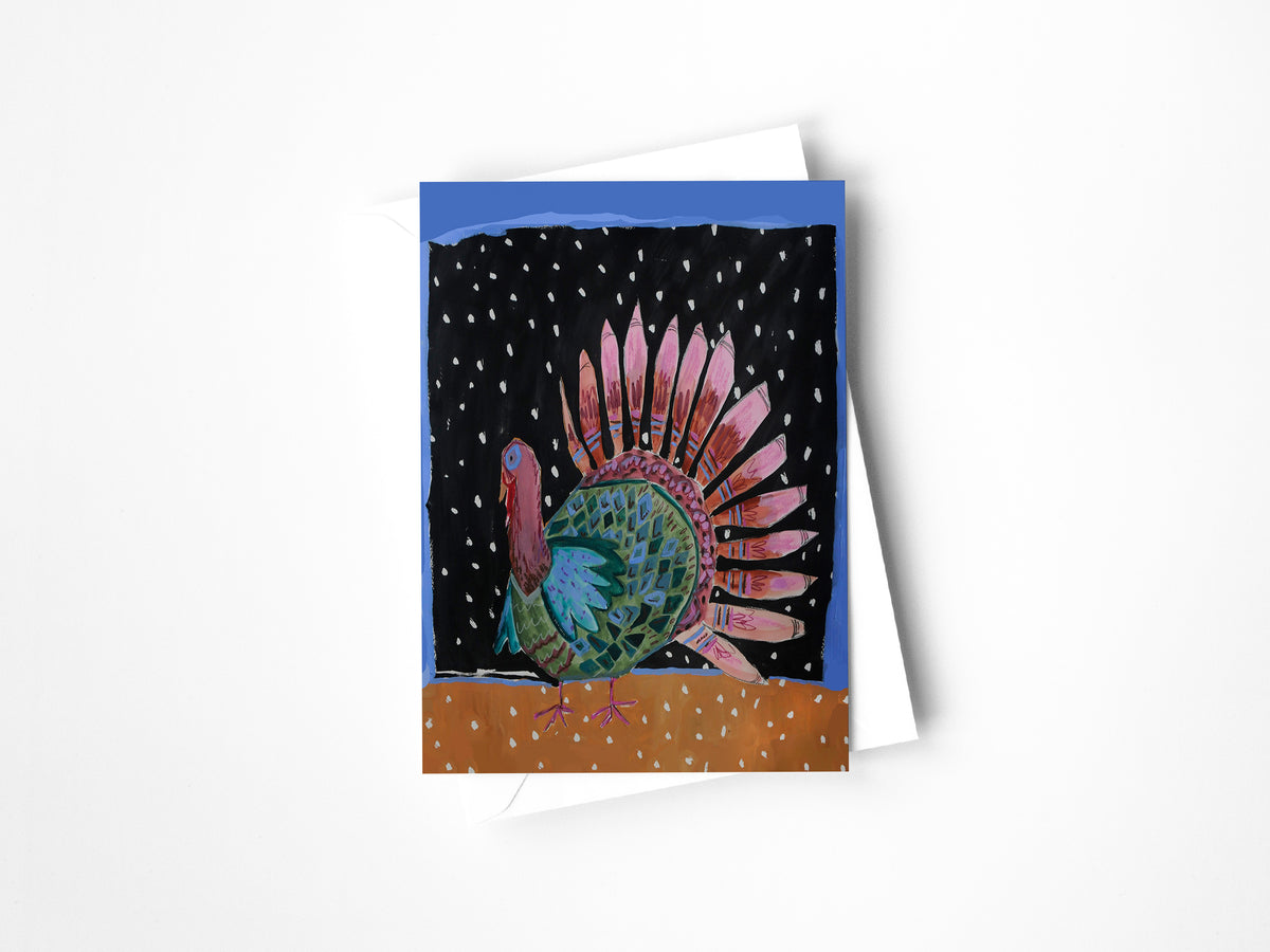 Midnight Gobbler Greeting Card